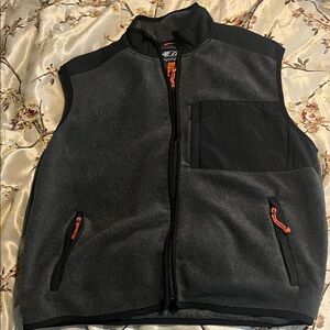 American Eagle Outfitters Gray and Black Vest